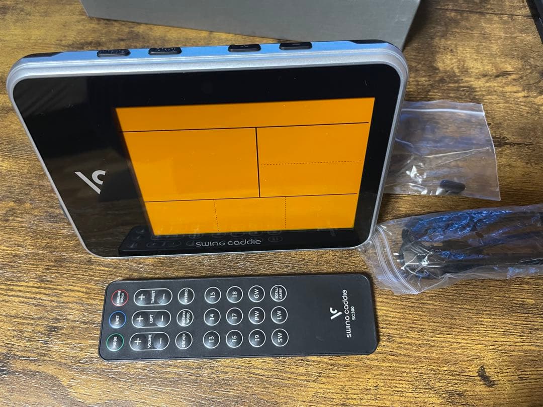 ボイスキャディ SC300高性能レーダー距離計ゴルフ距離計測器！動作問題なし