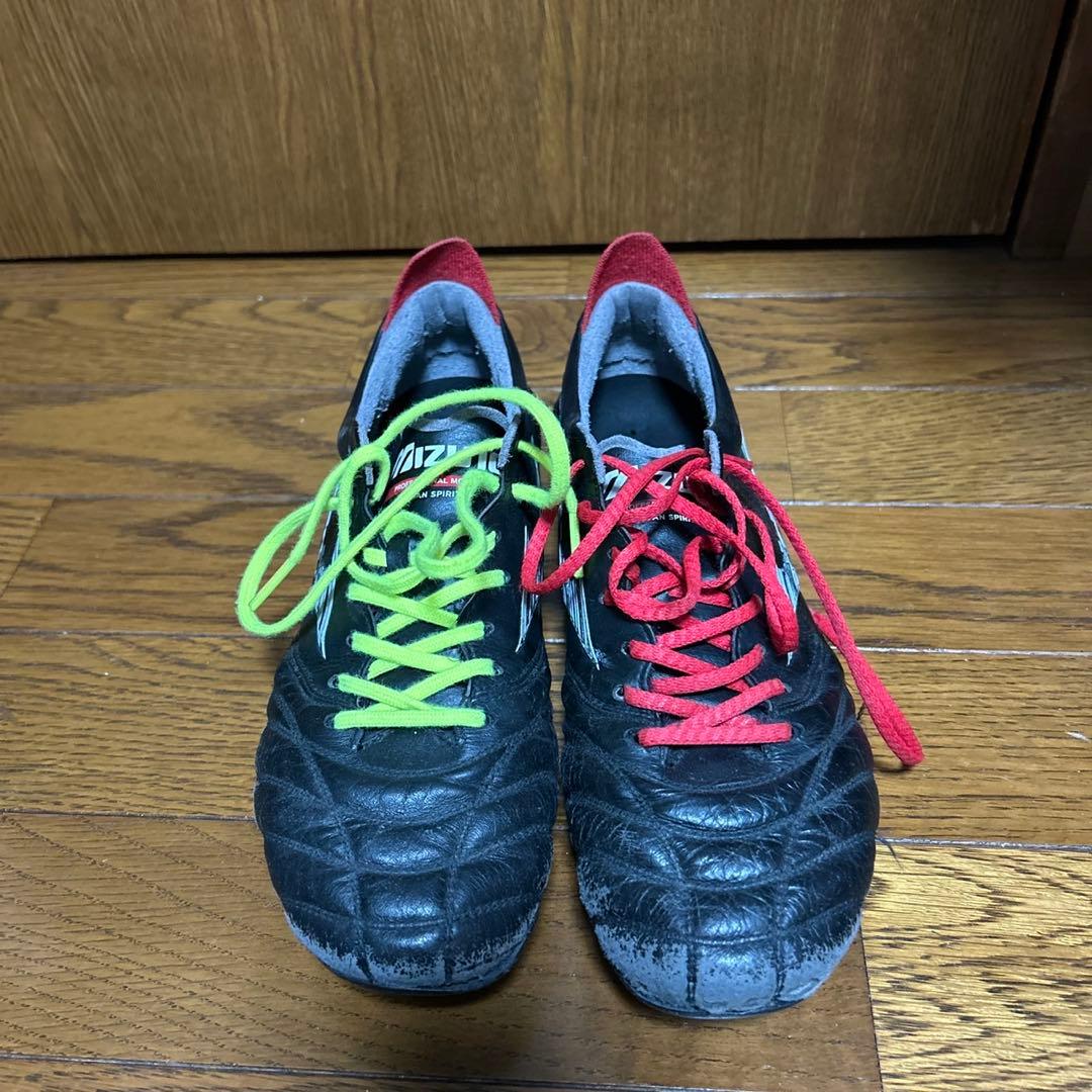 Mizuno サッカーシューズ ブラック 25.5cm