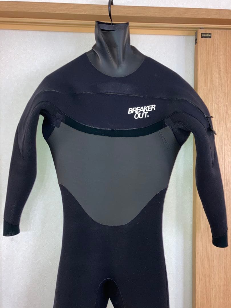 BREAKEROUT フロントロングチェストジップ 5/3mm FULL