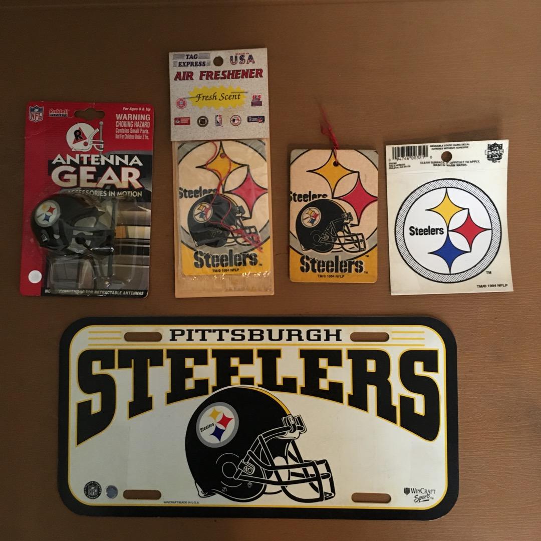 未開封・中古 NFL ピッツバーグ・スティーラーズ グッズ スーパーセット