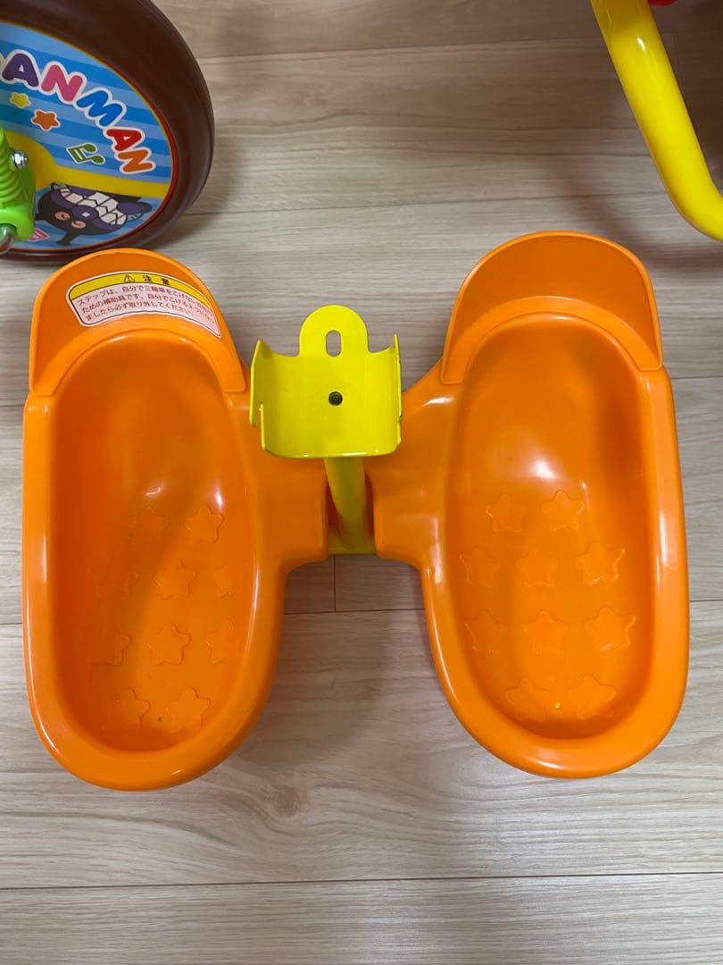 【美品】室内　アンパンマン デラックスII 三輪 アンパンマン三輪車