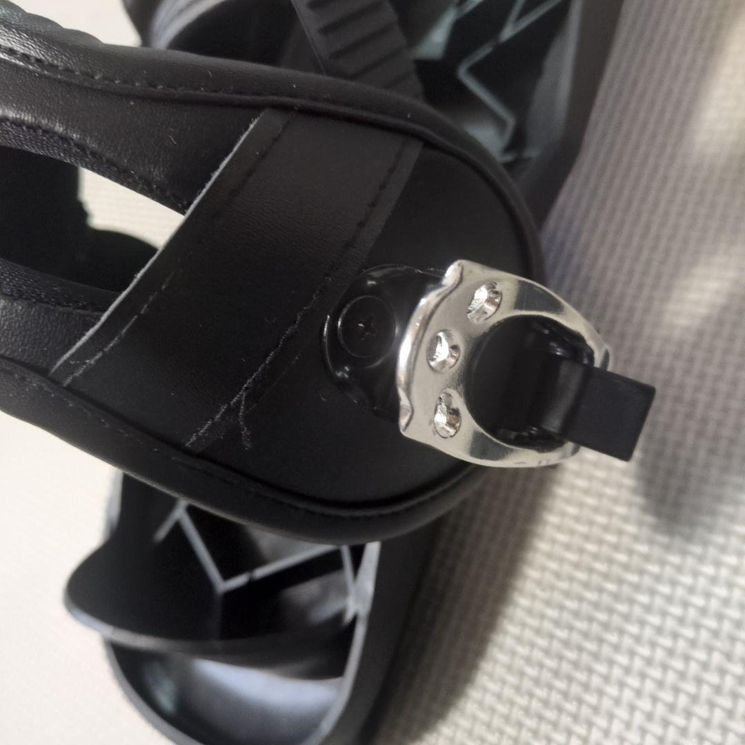 【正規品】feet ブラック スノーフィート 収納バッグ＋予備パーツ付き