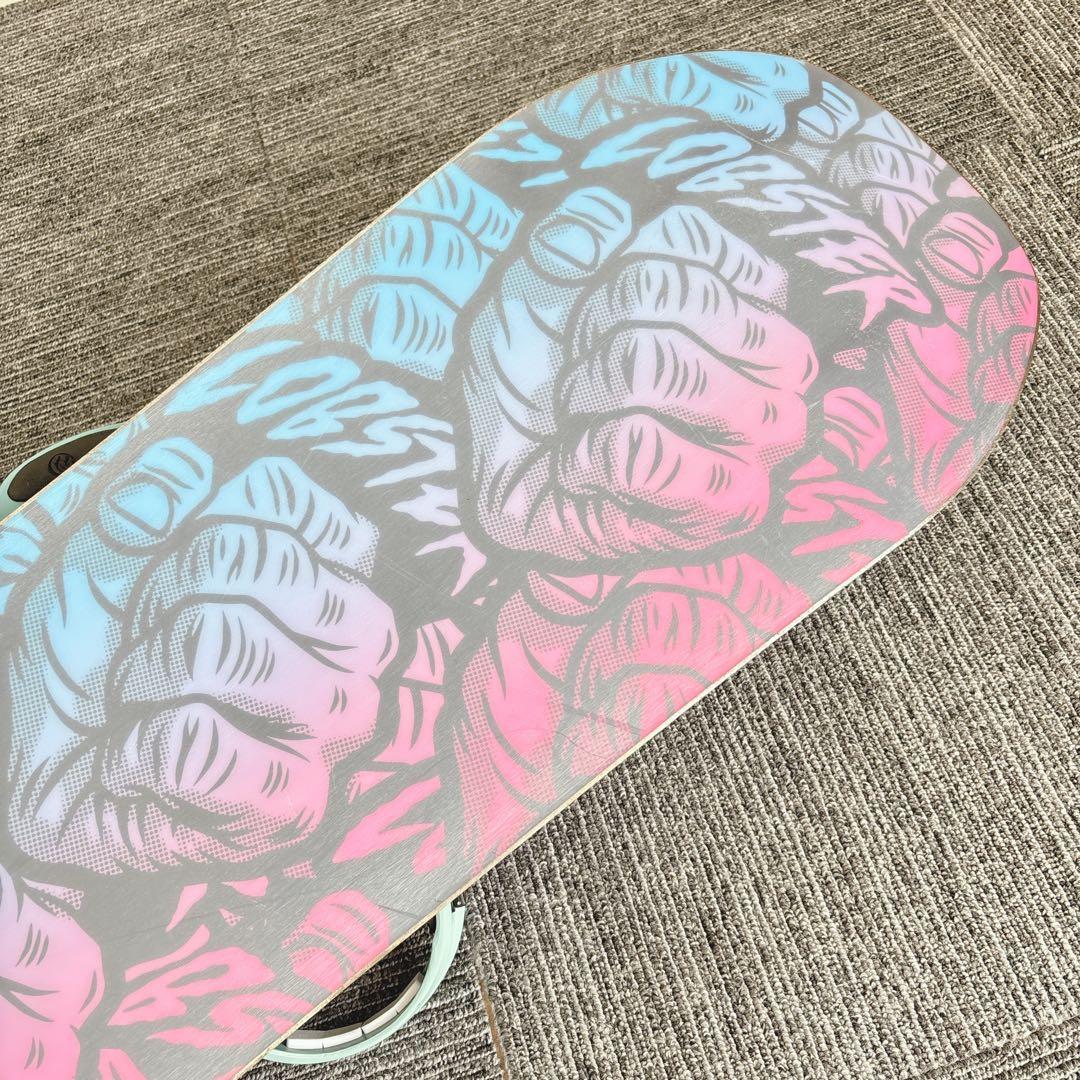 62超豪華❗️LOBSTER×FLUX スノーボードセット★154cm+ビン付