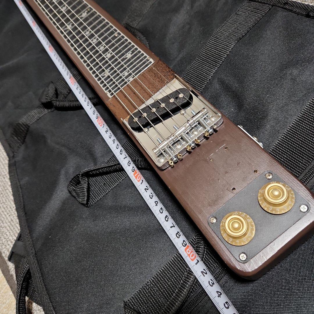 スチールギター 6弦 ブラウン ケース付き