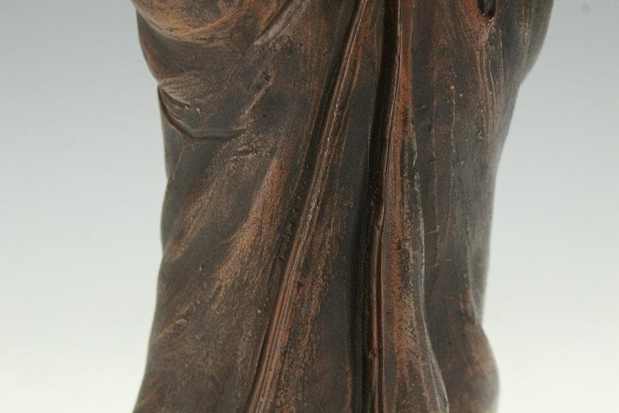 古備前 仏像 時代物(K-XA942)