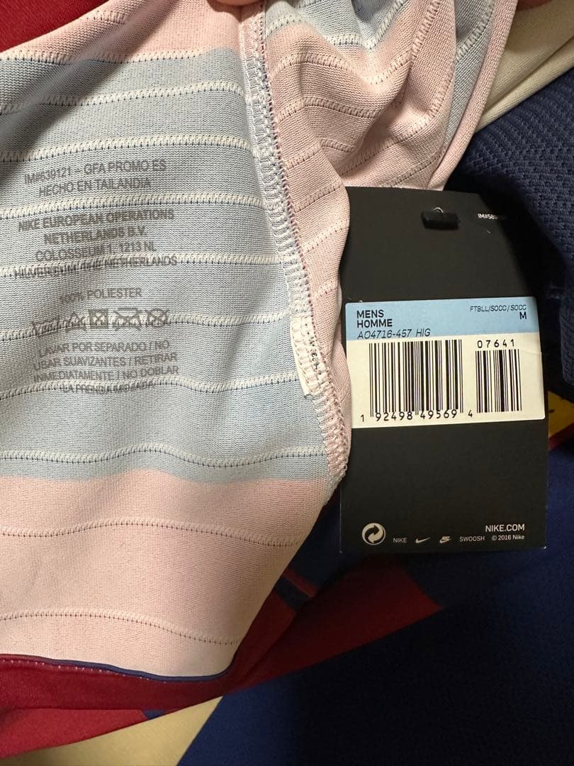 【メッシ#10】バルセロナ 選手支給ユニフォーム 19/20 長袖Mサイズ