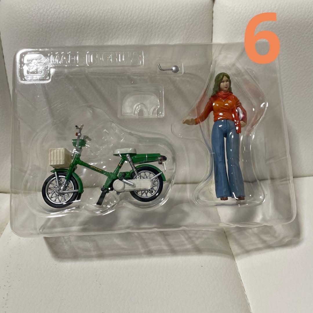 F-toys モペットコレクション 6種類 ラビットスクーター