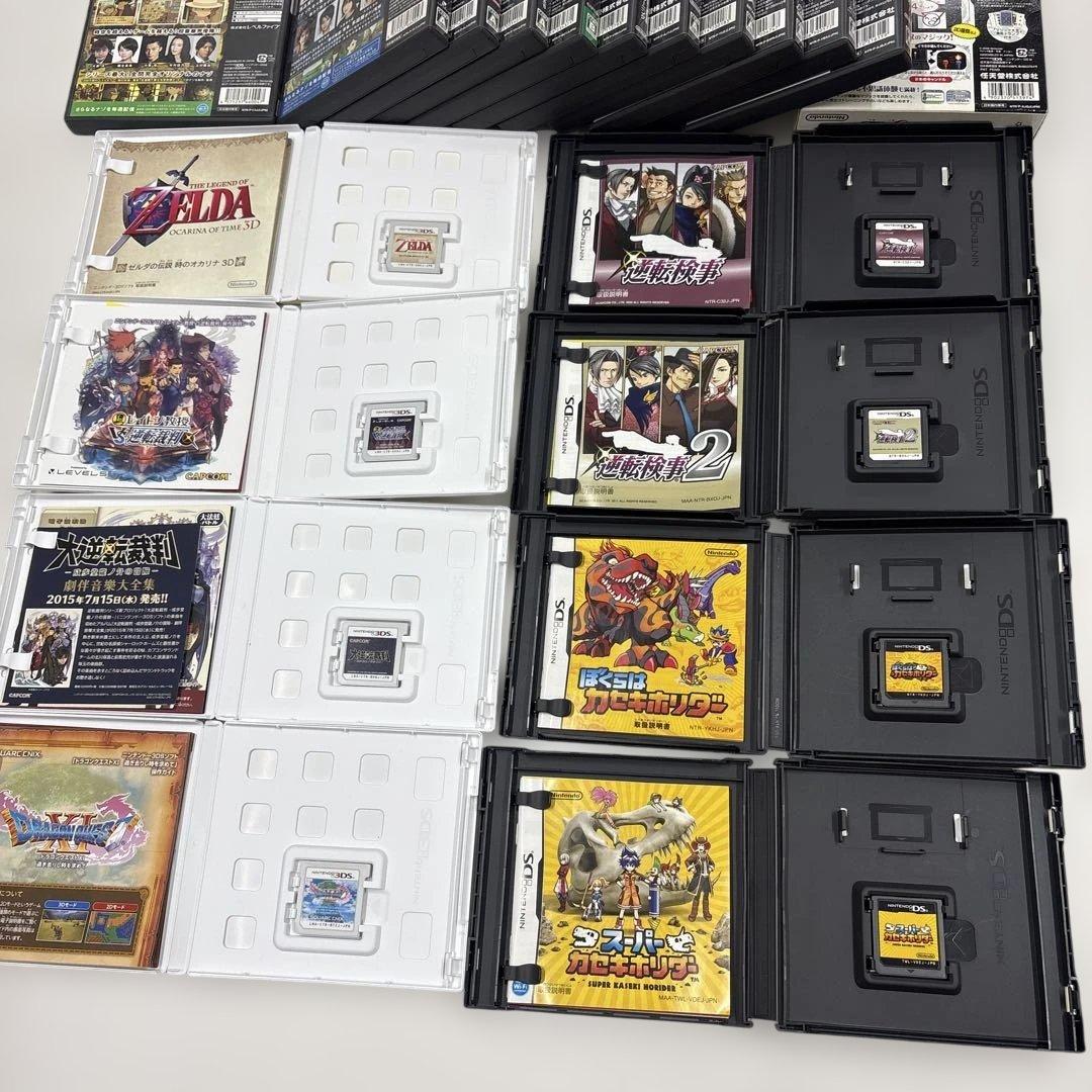 ニンテンドー3DS 本体とソフト21本SDカード付き