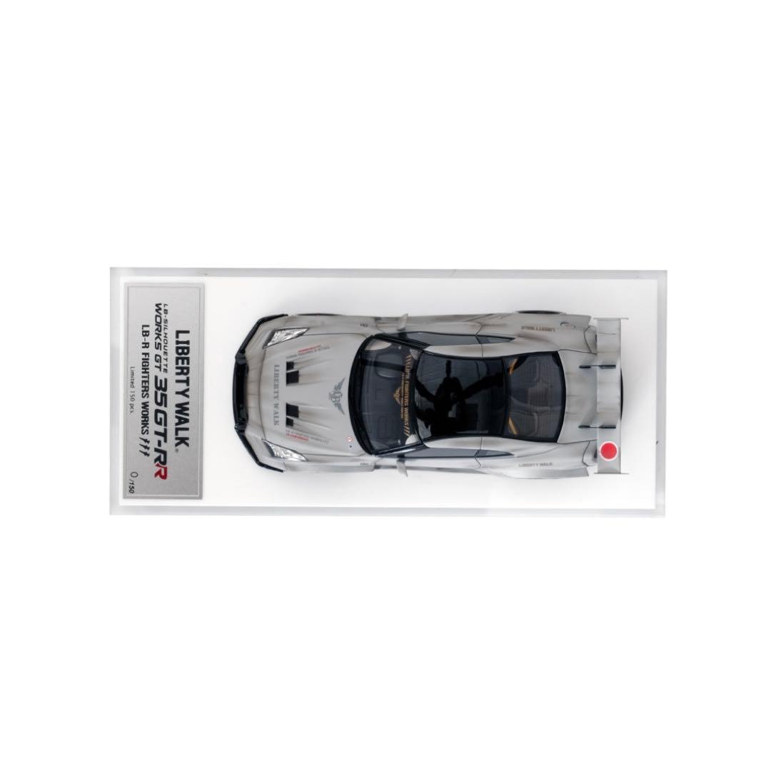 ミニカー 1/43 MakeUP LBWK GT GTR Matte Gray