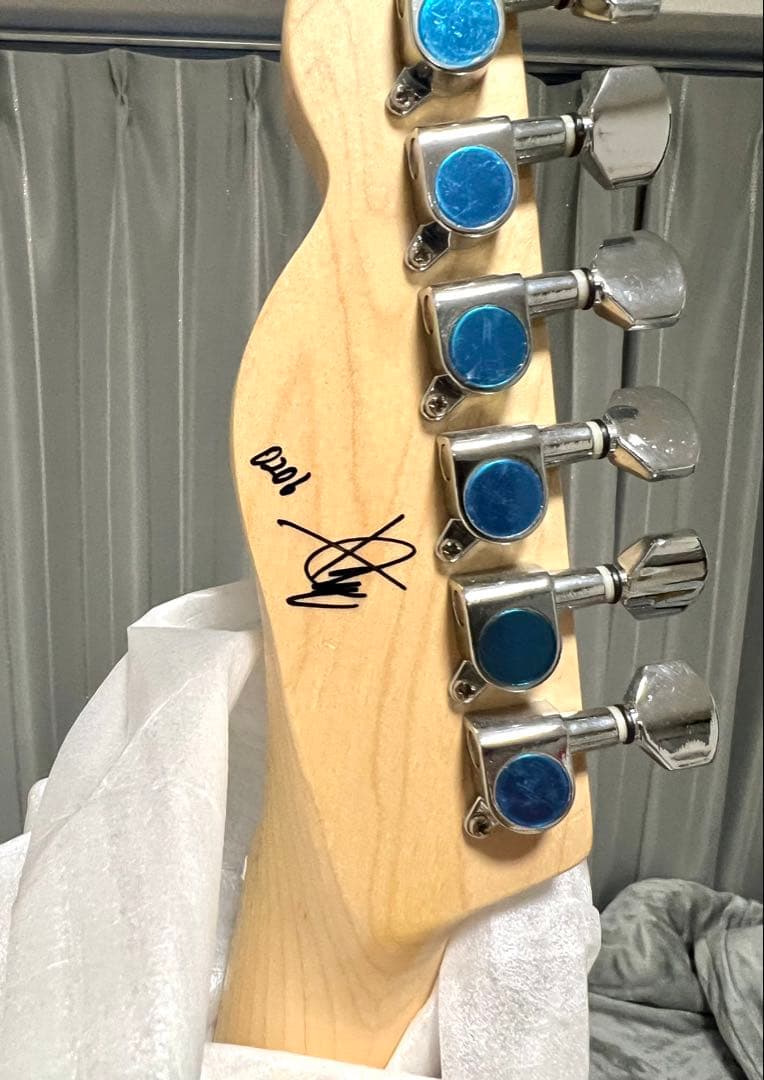 【未使用品】田口達也 オリジナルギター ブラック