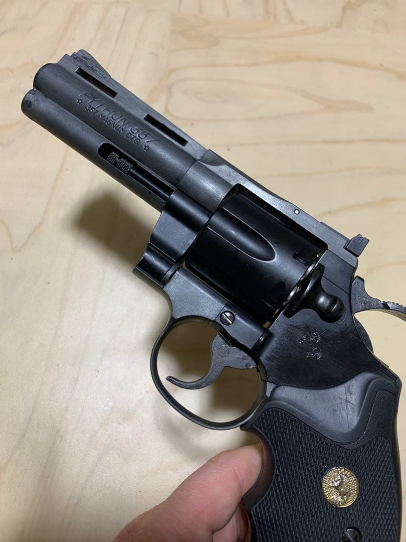 東京マルイパイソン4インチガスリボルバー 24連射　前期HW製