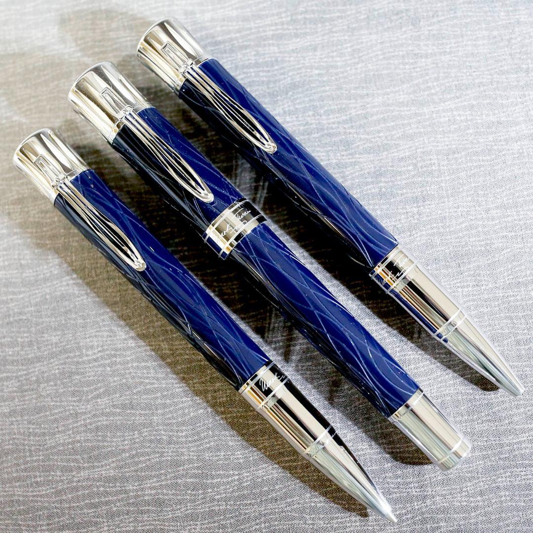 【未使用】モンブラン 作家シリーズ ２０１０年 マーク・トウェイン ３本セット