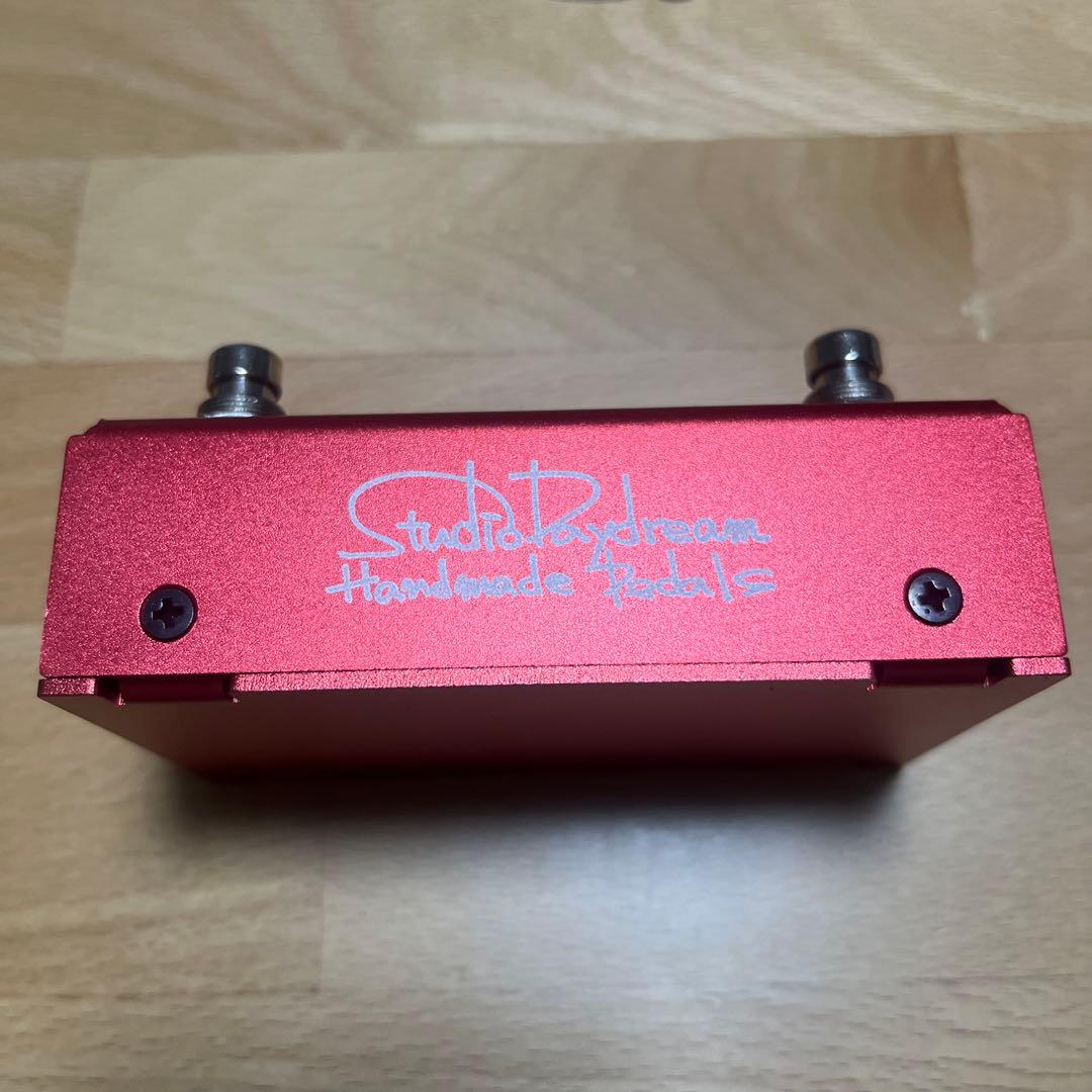 FETBOX CUSTOM V8 ギターエフェクター レッド