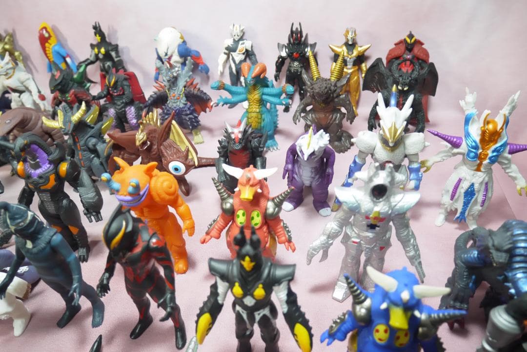 ウルトラ怪獣シリーズ500　怪獣ソフビ　74体セット