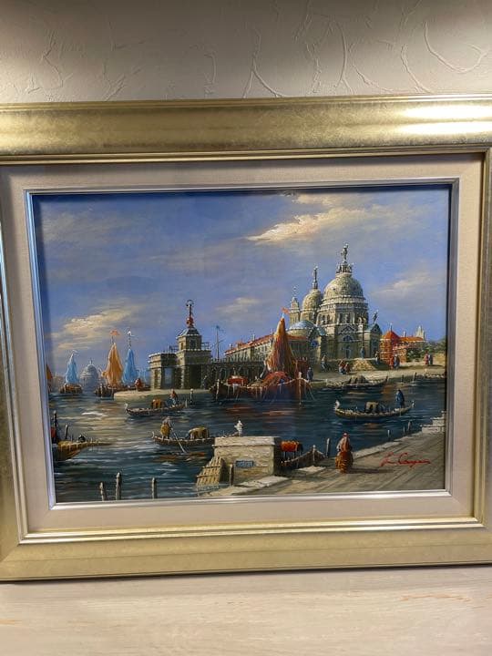 油絵　絵画額縁/抽象画/静物画/油彩画/油絵/風景画/額装/原画