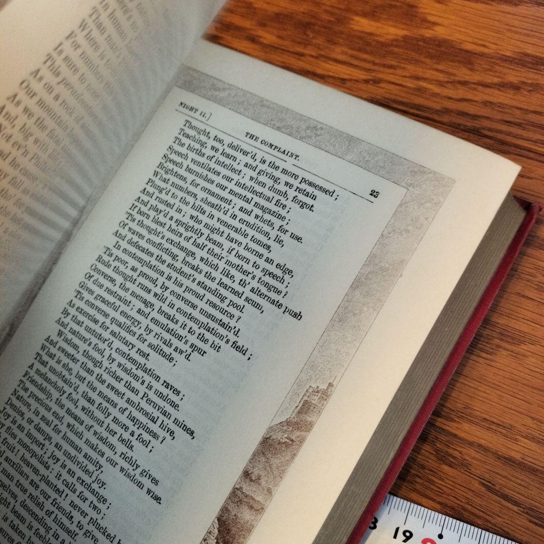 アート・デザイン・音楽 THE POETICAL WORKS OF EDWARD YOUNG.