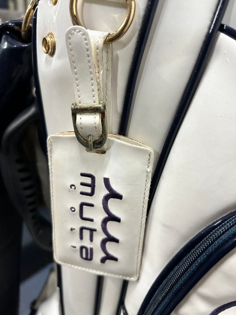 muta marine ゴルフキャディバッグ ホワイト