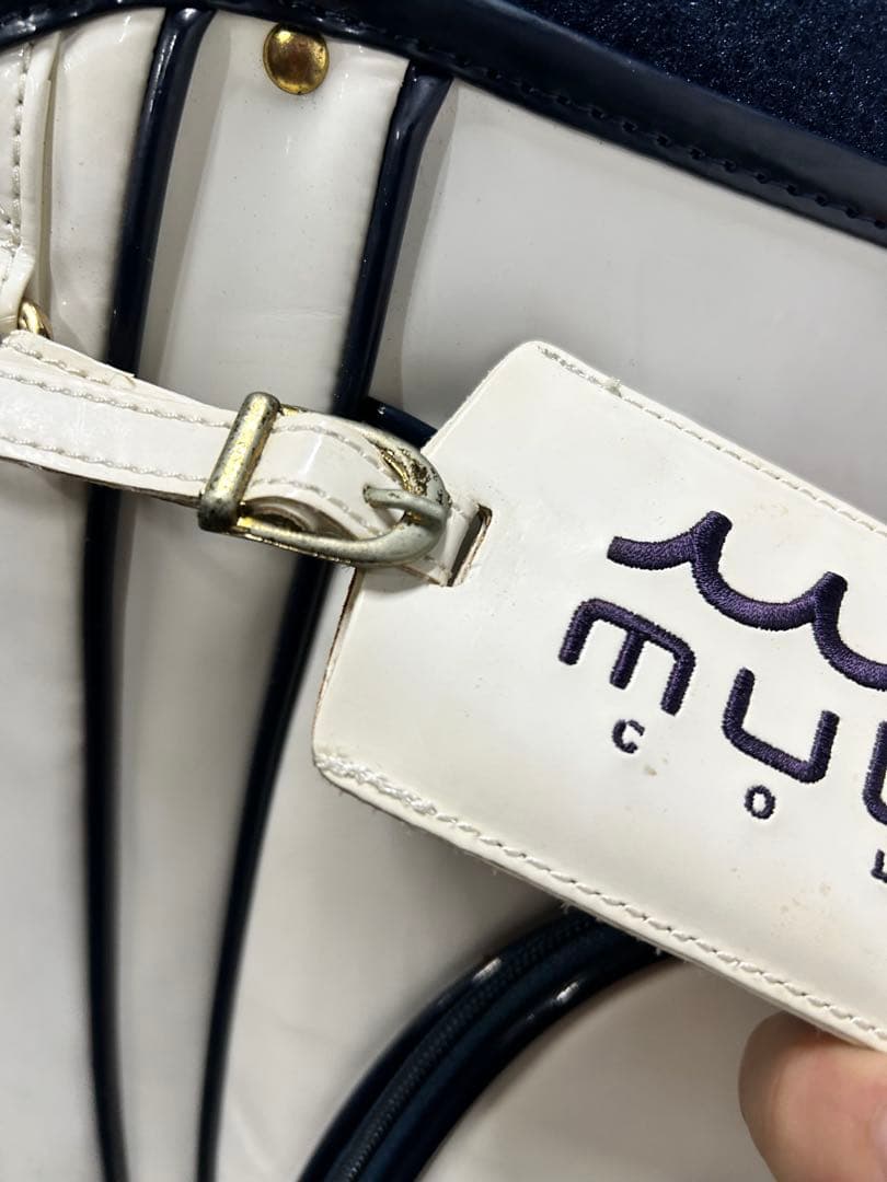 muta marine ゴルフキャディバッグ ホワイト