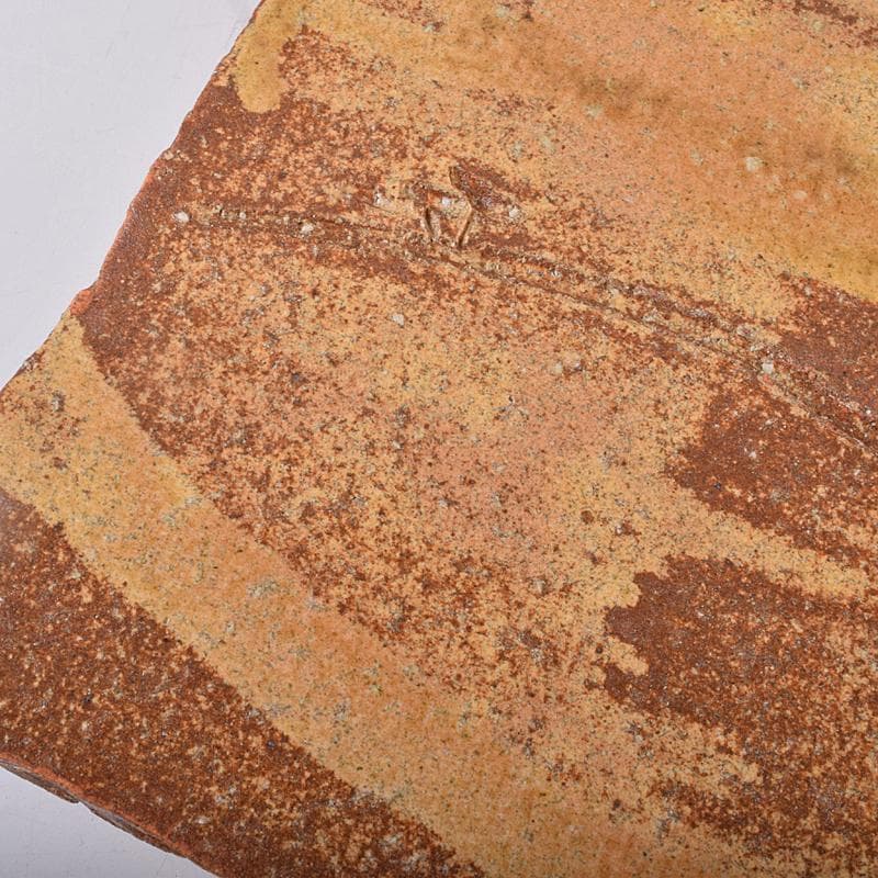 和食器　番浦史郎　釘彫文鉢　四方鉢　板皿　長方皿　五客　共箱　M　R8876B