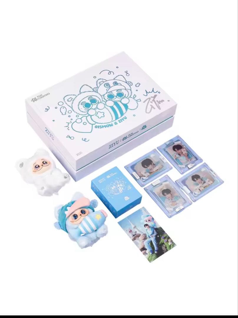 ZIYU梓渝＆ Gismow独占コラボ・限定ギフトボックス＋逆愛Q版＋逆愛カード