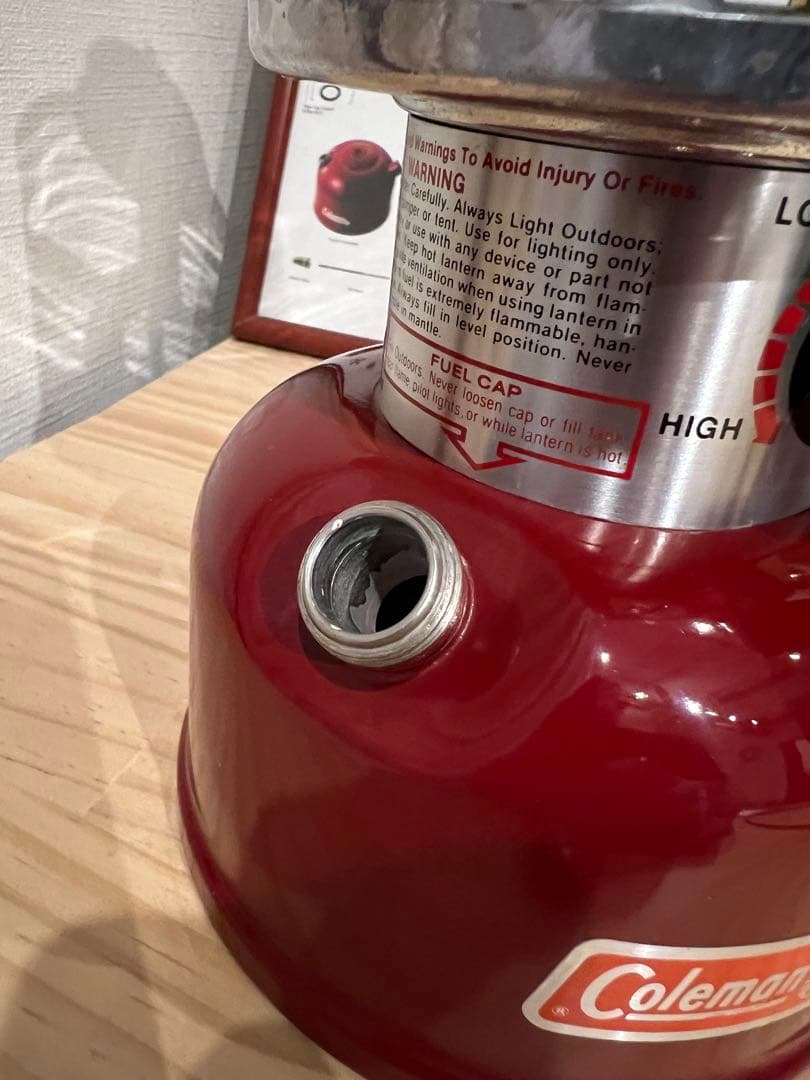 【新品未使用品】コールマン　ランタン　286A7035 極希少品　1990年5月