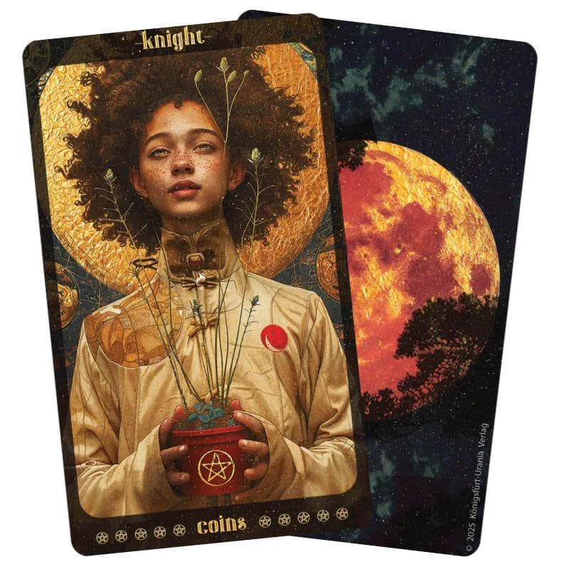 【正規品タロットカード】入手困難☪︎芸術的＆力強い色彩の月と琥珀の輝きのタロット