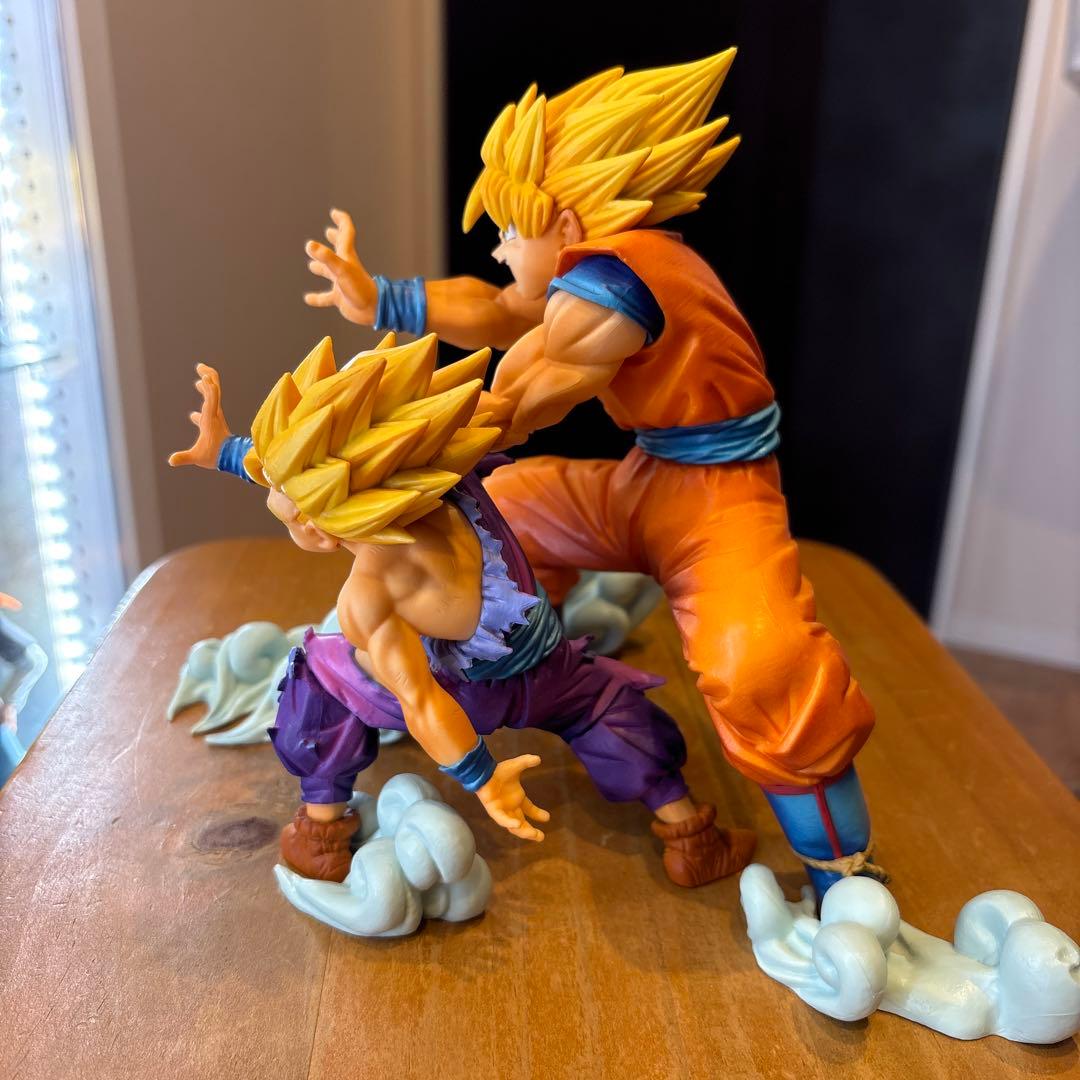 ドラゴンボール　一番くじ　A賞　親子かめはめ波 孫悟空&孫悟飯