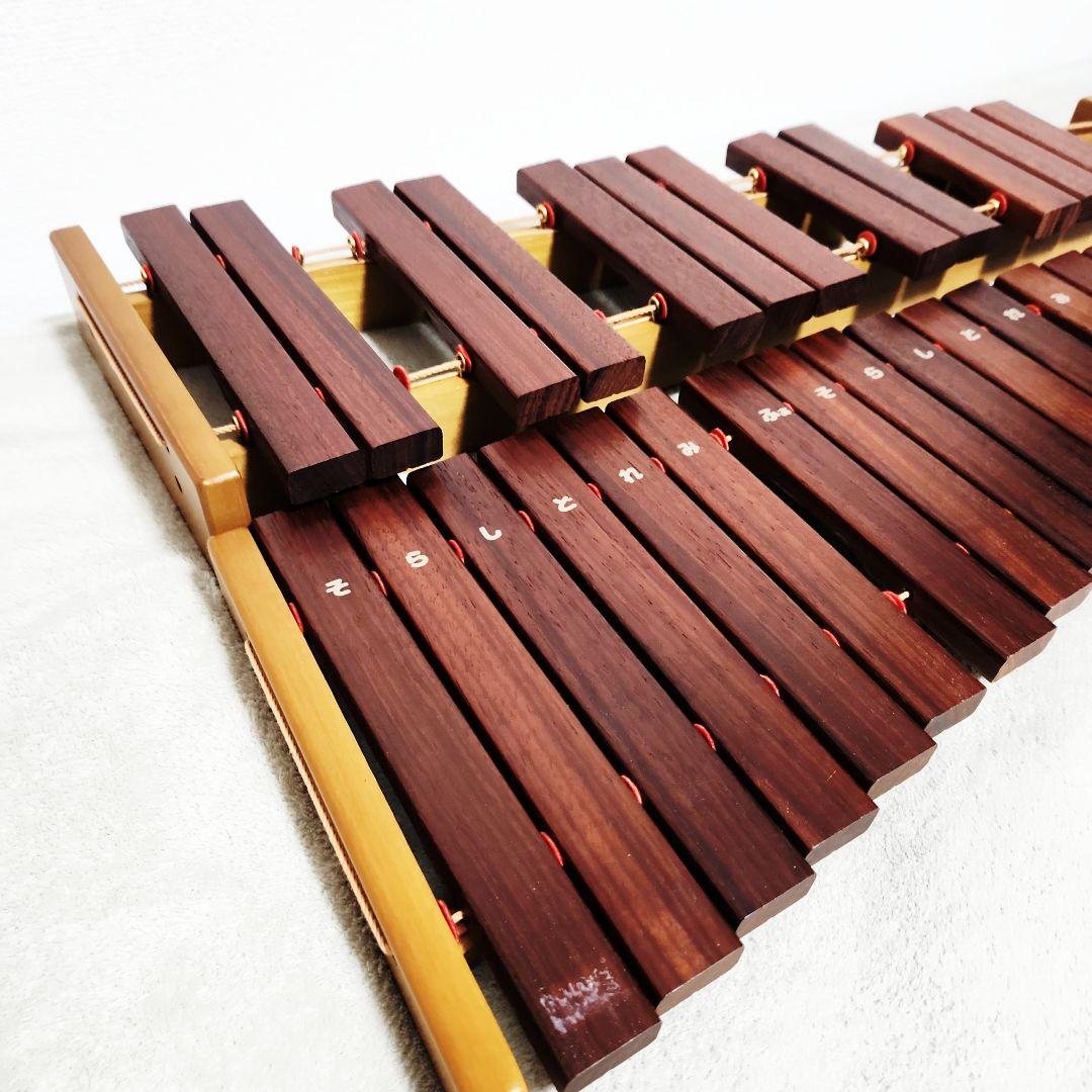 【美品】河合楽器 KAWAI シロフォン 卓上木琴 30鍵盤