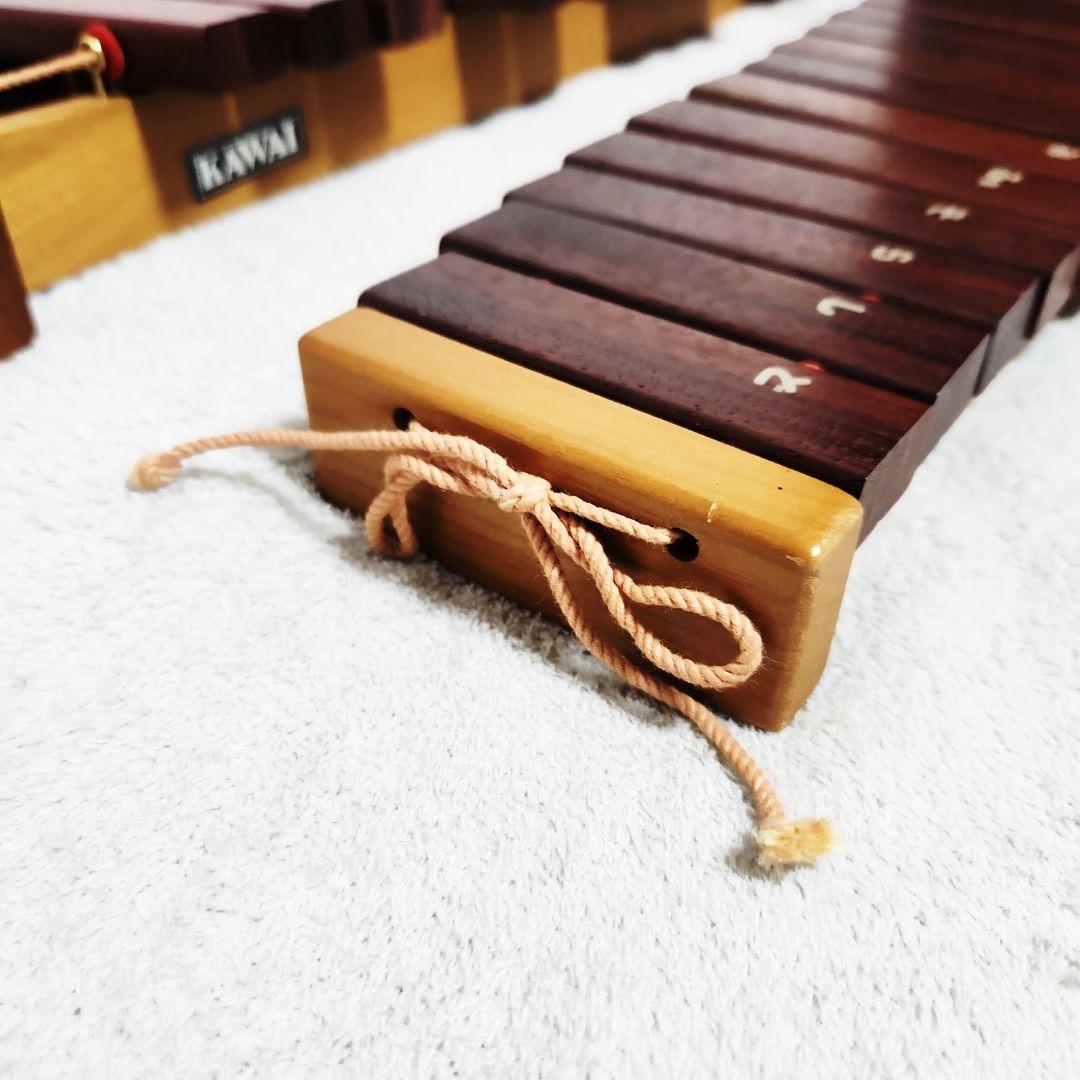 【美品】河合楽器 KAWAI シロフォン 卓上木琴 30鍵盤