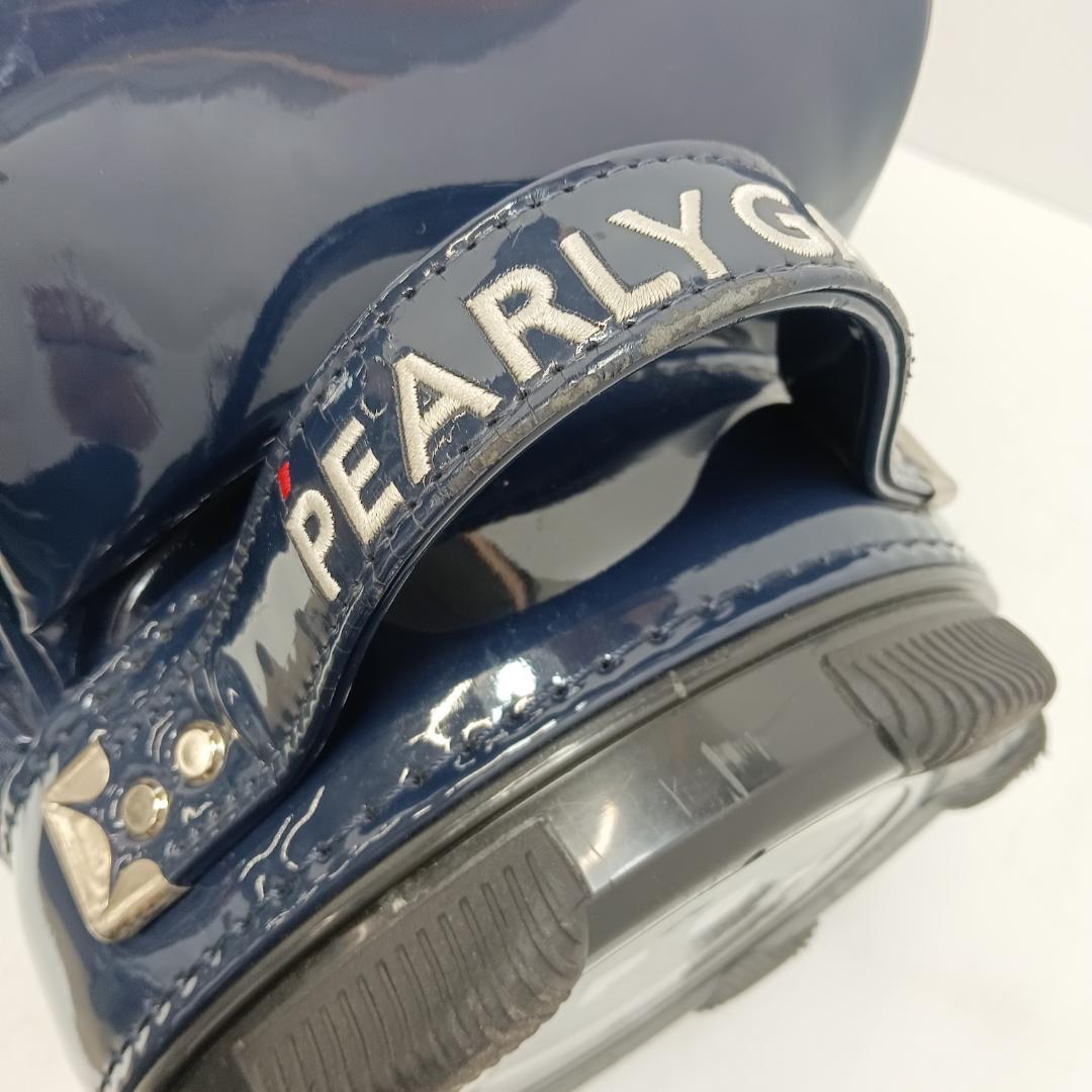 8ｍ3333h1z パーリーゲイツ キャディーバック ネイビー golfbag