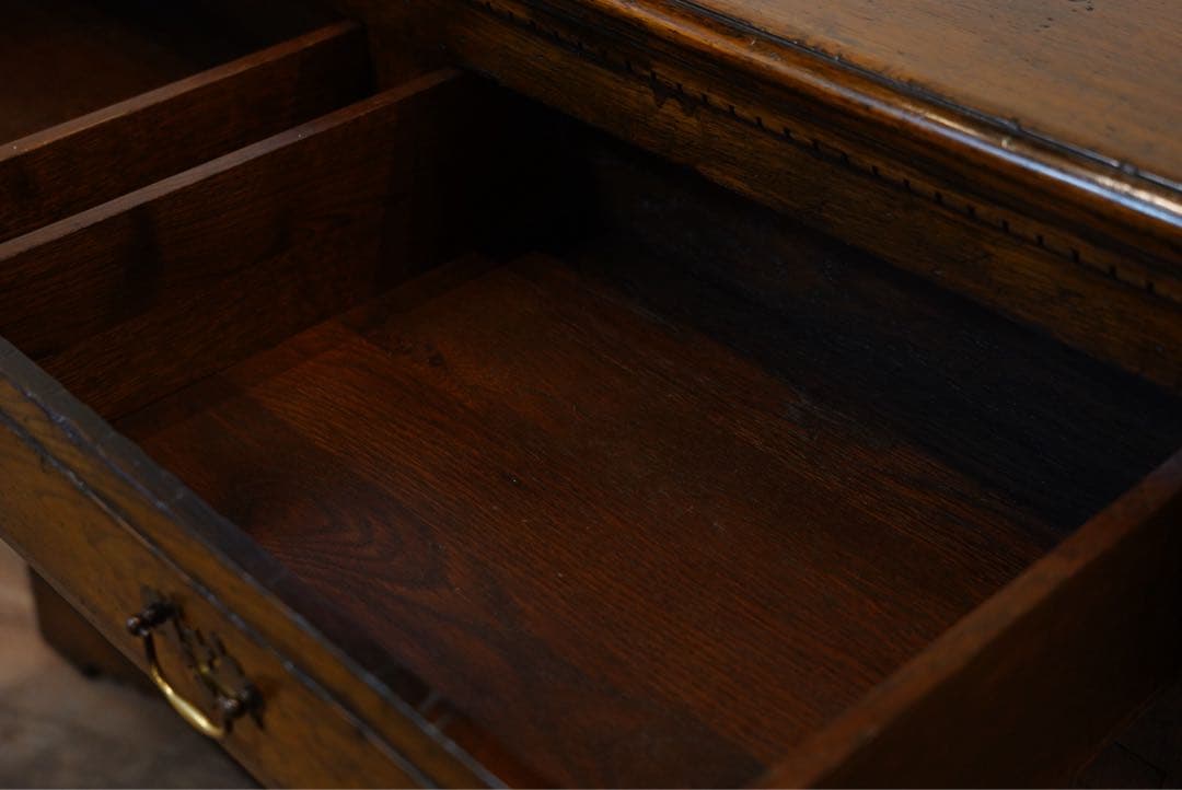 フランスアンティーク　1800年代　古木　キャビネット　カウンター