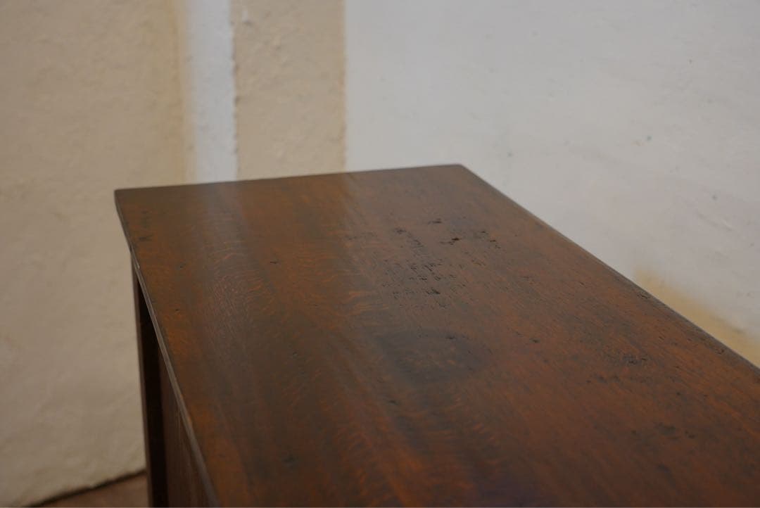 フランスアンティーク　1800年代　古木　キャビネット　カウンター