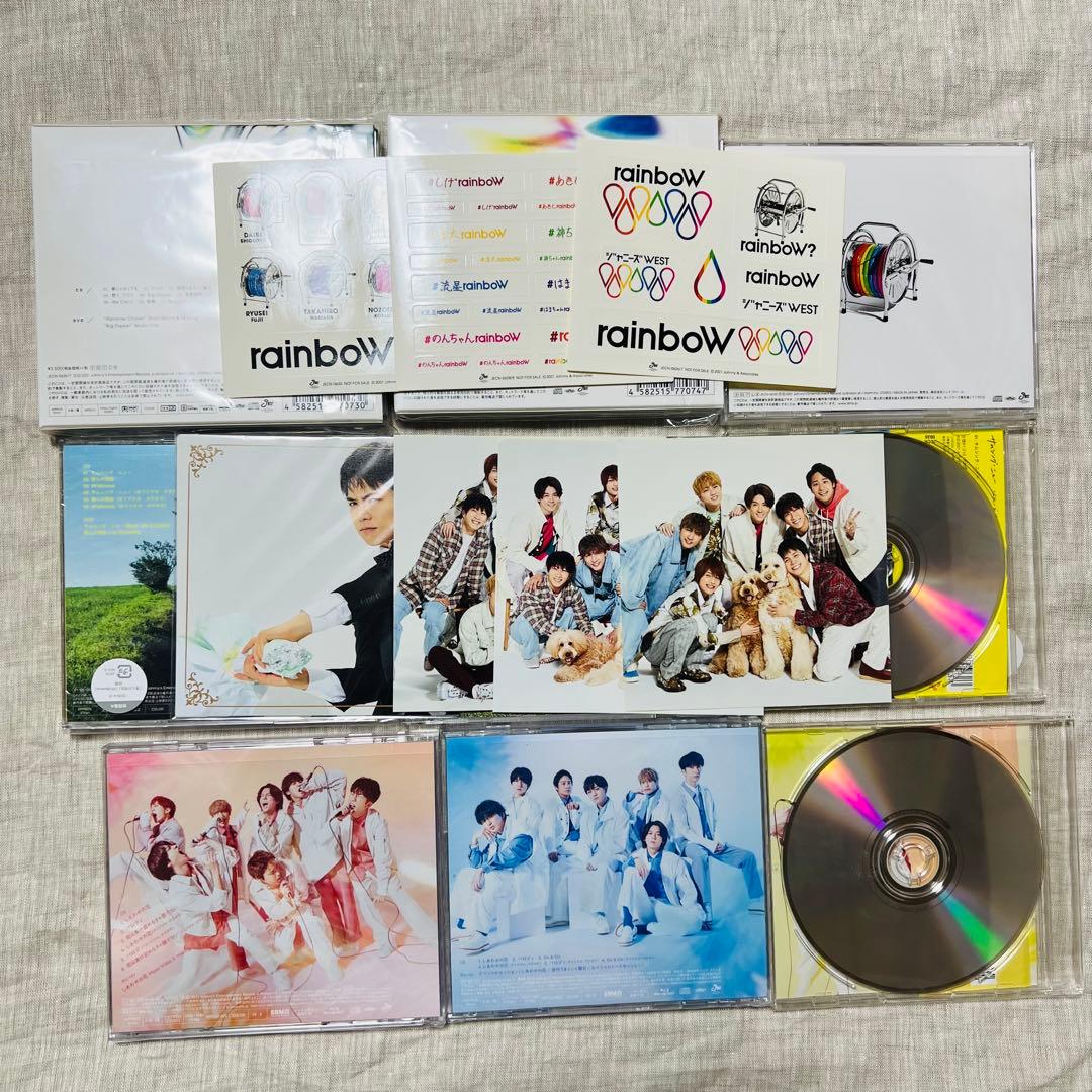 ジャニーズWEST WEST. CD DVD シングル　アルバム　特典あり