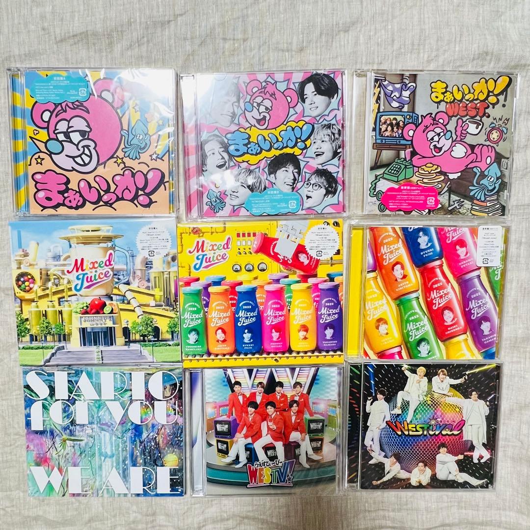 ジャニーズWEST WEST. CD DVD シングル　アルバム　特典あり