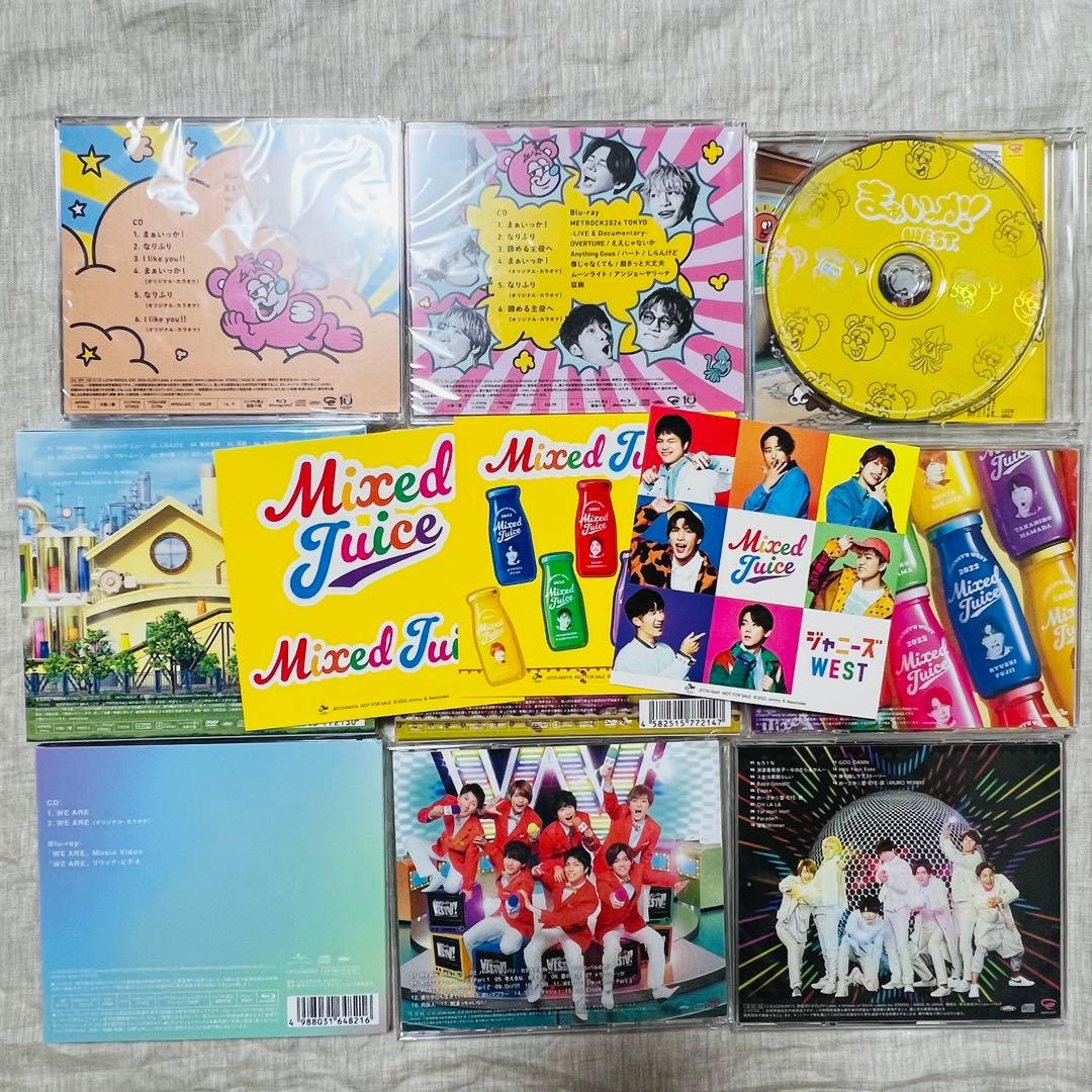 ジャニーズWEST WEST. CD DVD シングル　アルバム　特典あり