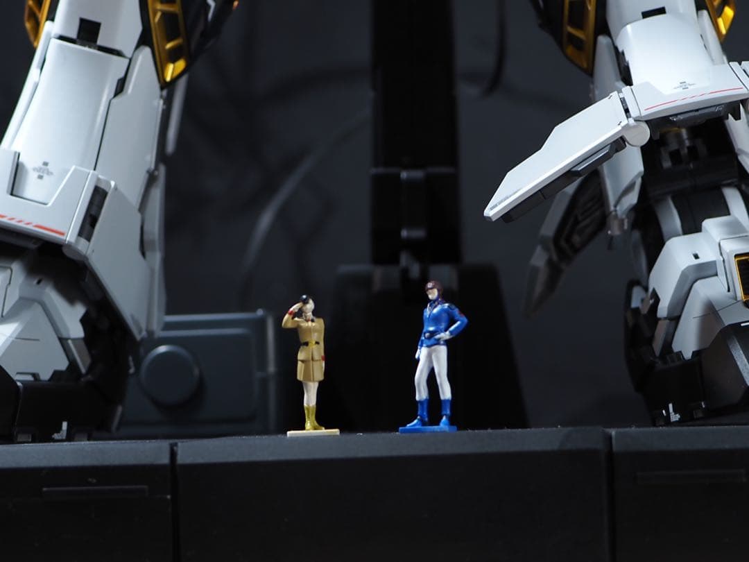 PG UNLEASHED 1/60 νガンダム　全塗装　完成品　uvカット　2