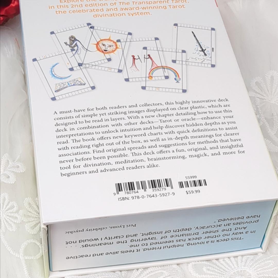 革新的デッキ✨透明なクリアタロット✨THE TRANSPARENT TAROT