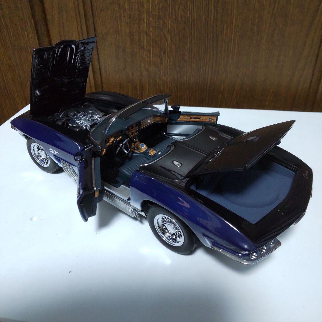 コルベット スティングレー コルベット マコシャーク ２台セット 1/18