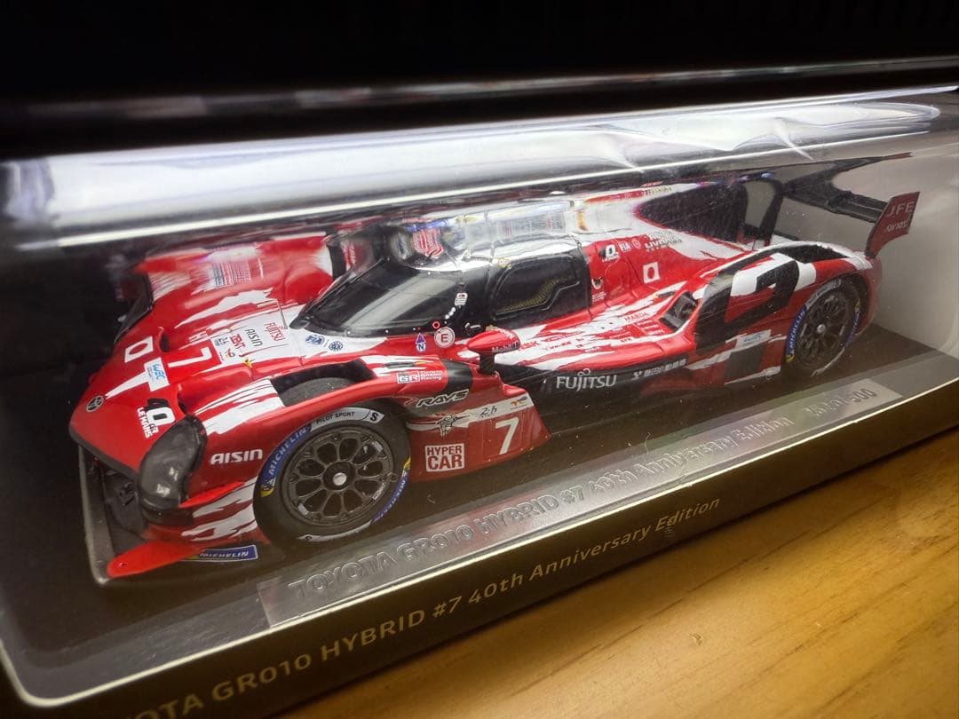 ミニカー 1/43 TOYOTA GR010 HYBRID #7 LeMans 2025