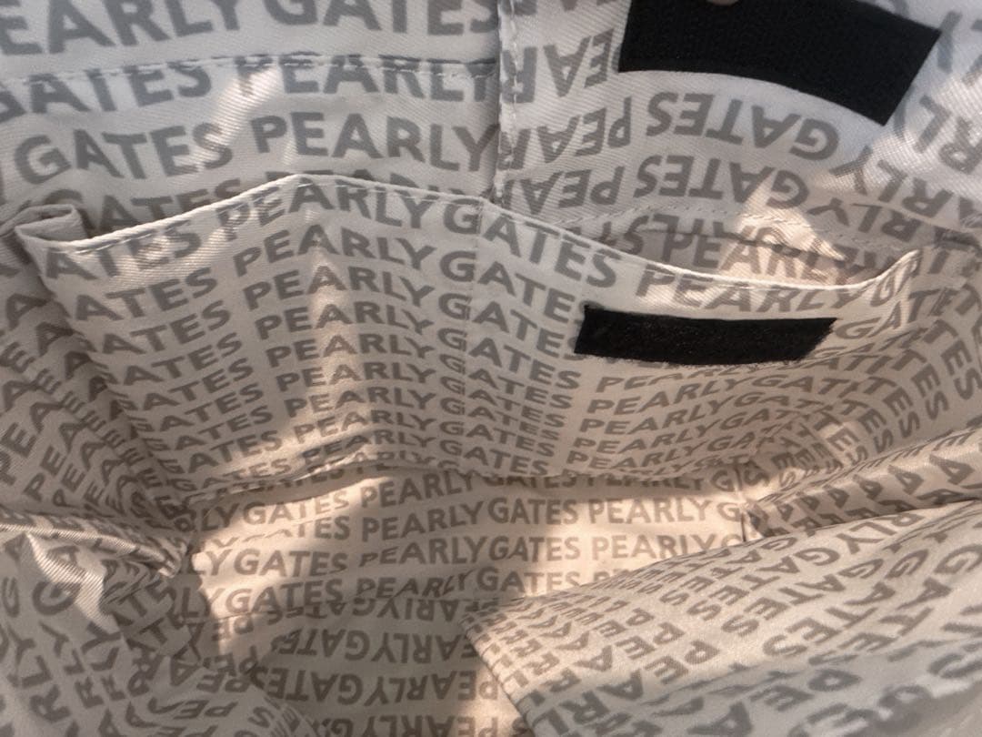 【新品未使用】PEARLY GATES パーリゲイツゴルフカートバッグ ホワイト