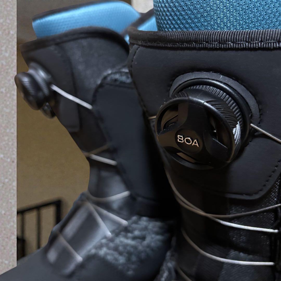 即滑走OK✨NIDECKER ダブルBOAブーツ 26cm ブラック 美品