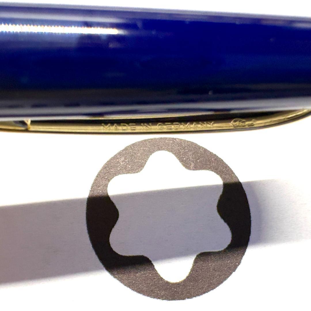 315.モンブラン　GENERATION　BP ネイビー/ゴールド 美品