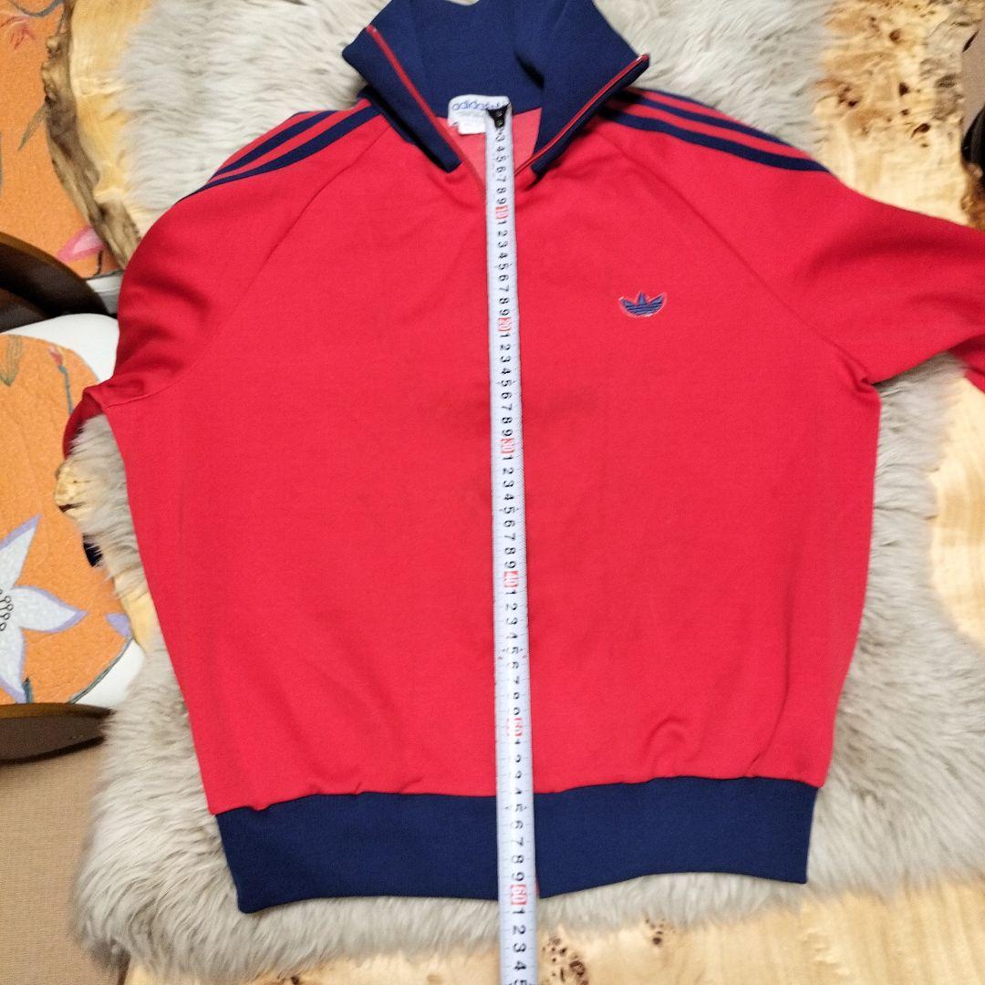 70s 〜80S 赤 西ドイツタグ 5号 Adidas トラック