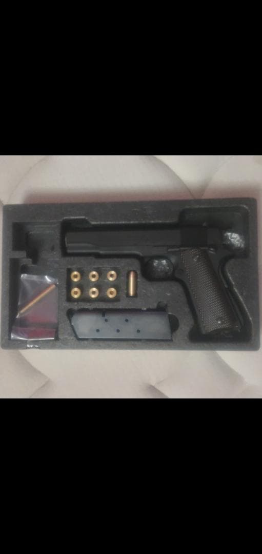 CAW、M1911A1、発火式、モデルガン。