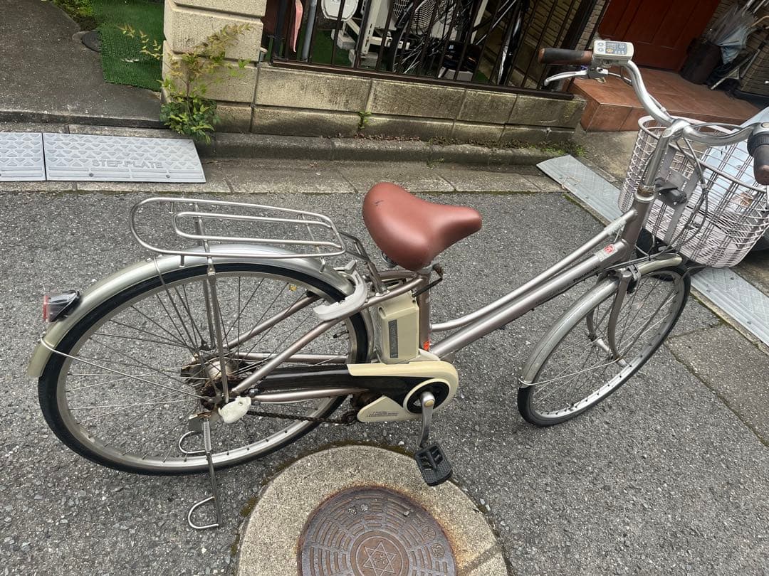 電動アシスト自転車 シティタイプ シルバー　関西限定