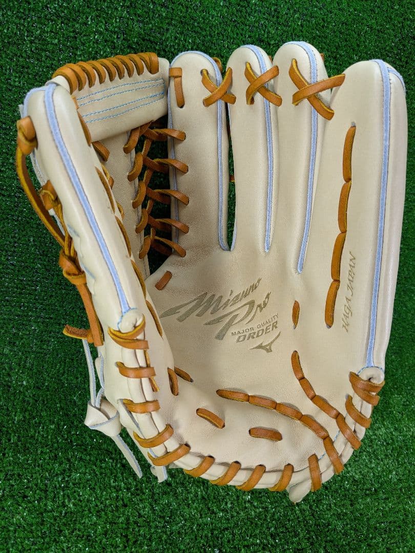 ミズノプロ　硬式オーダー　外野手　HAGA 　JAPAN