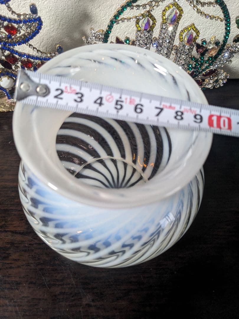 フェントン　スワール　フレンチオパルセント　フラワーベース　お値下げ中