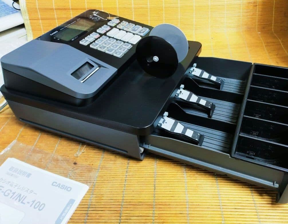 カシオレジスター　SE-G1　人気機種　送料無料　250108