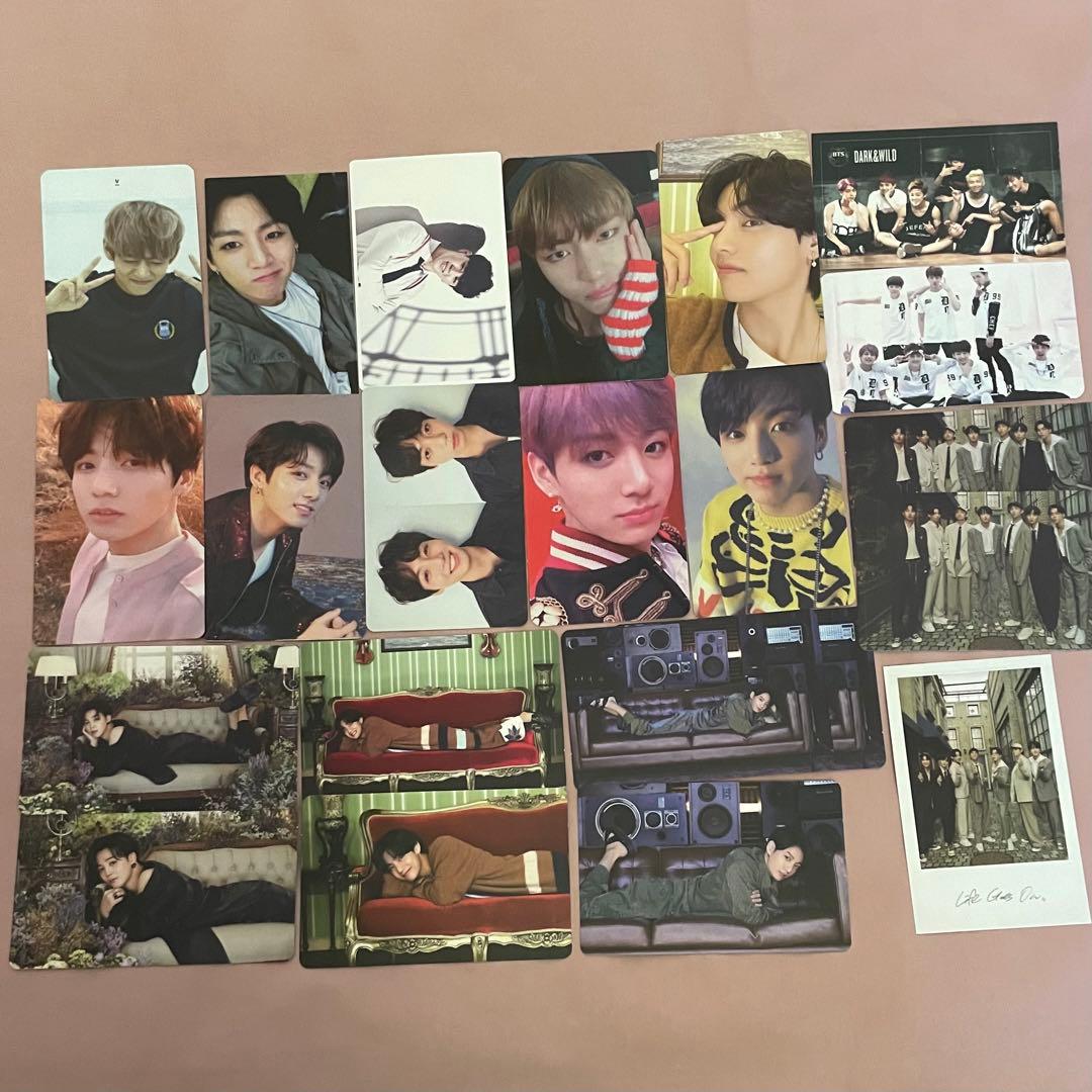 BTS アルバム トレカ まとめ売り 公式 ジョングク テヒョン ジミン