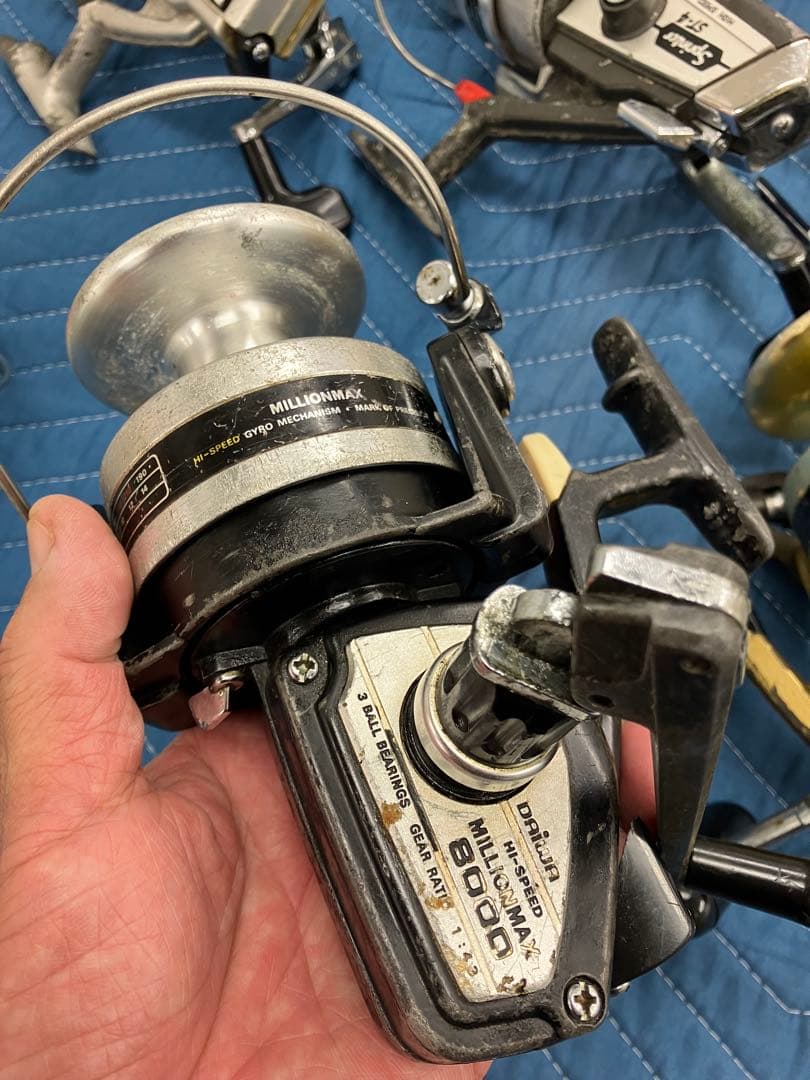 スピニングリール をまとめて12台（整備済）